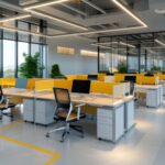 Büroreinigung: Modernes, sauberes Büro